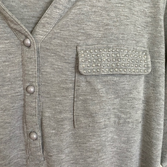 Sweetly Wonderful Heather Grey Soft Knit - Picture 3 of 6